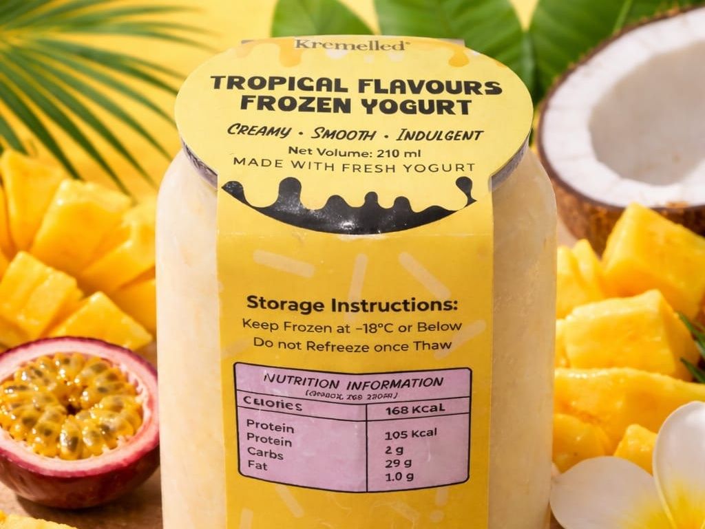 Tropical Frozen Yogurt